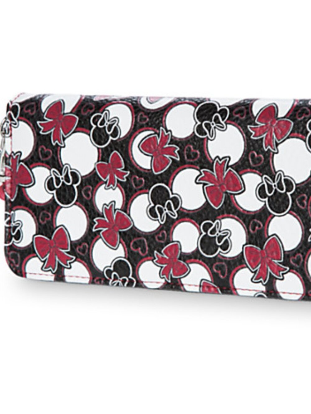 Disney Parks "Minnie Loves Dots" Zip-Around Wristlet Wallet
